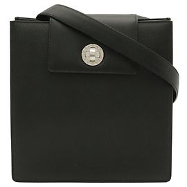 Bulgari Borsa a spalla Bvlgari in pelle nera Nero