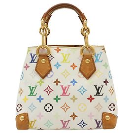 Bolsa Tote Louis Vuitton Monogram Multicolore Audra Branco Multicor