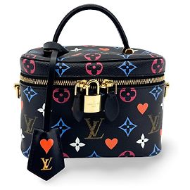 Louis Vuitton Vanity Limited Edition Game On Multicolor Monogram PM Noir
