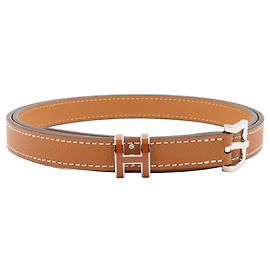 Hermès Ceinture étroite Hermes Pop H 15 Doré