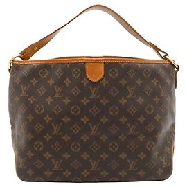 Louis Vuitton Monogram Delightful PM Schultertasche Braun