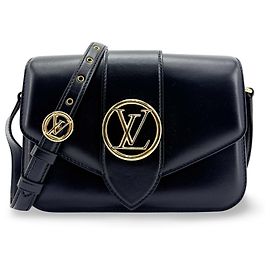 Louis Vuitton LV Pont 9 Leather Noir