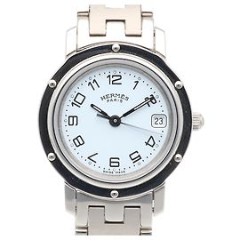 Hermès Reloj de mujer Hermes Clipper de acero inoxidable quartz Otro