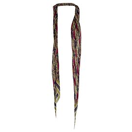 Bufanda estampada Louis Vuitton en algodón multicolor Otro Impresión de pitón