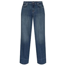 Dolce & Gabbana Jeans mit geradem Bein aus blauer Baumwolle Blau