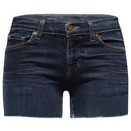 J Brand Mini Denim Shorts aus blauer Baumwolle Blau
