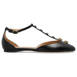 Ballerine Chloé Celeste in pelle nera Nero