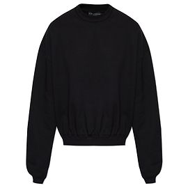 Dolce & Gabbana Baumwoll-Sweatshirt Schwarz Schwarz