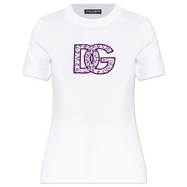 Dolce & Gabbana Logo T-shirt White Cotton White