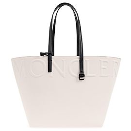 Sac shopper Moncler Very crème Blanc Écru
