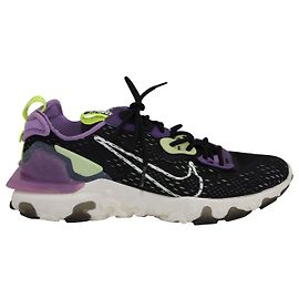 Sneakers Nike React Vision in Gravity Purple Volt Synthetic Porpora