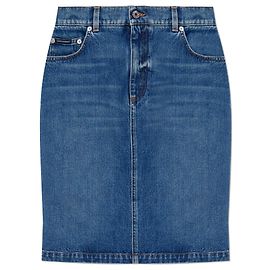 Dolce & Gabbana Jeansrock Blau Blau