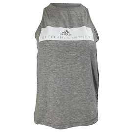 Stella Mc Cartney Canotta Stella McCartney x Adidas in cotone grigio Grigio