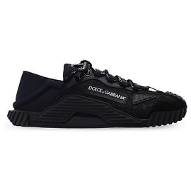 Dolce & Gabbana NS1 sneakers black leather Black