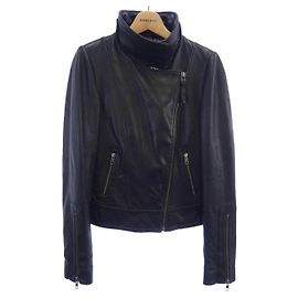 Autre Marque Giacca Riders in pelle Mackage Nero