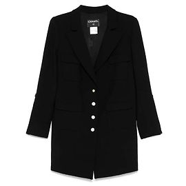 Autre Marque Blazer Chanel años 2000 Negro