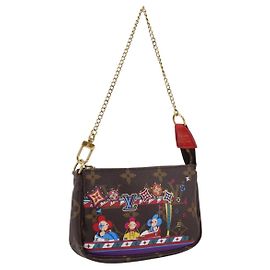 LOUIS VUITTON Monogram Vivienne Mini Pochette Accessoires M69976 Autre