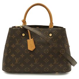 Louis Vuitton Monogram Montaigne BB Handtasche Braun