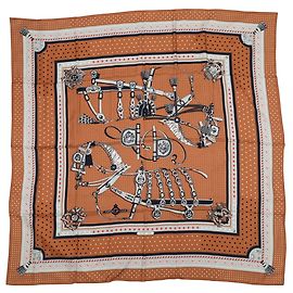 Hermès Hermes Stole Carre 140 Geant Court Harness Bandana Altro