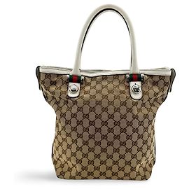 Gucci Match Ball GG Canvas Medium Marron