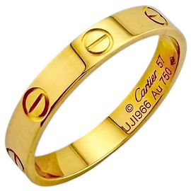 Cartier Mini Love Ring in 18K Gelbgold Golden