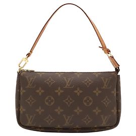 Louis Vuitton Monogram Pochette Accessoires Castaño