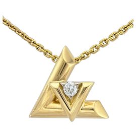 Collana Louis Vuitton Pendant Volt One D'oro