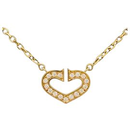Collar Cartier C Heart Dorado