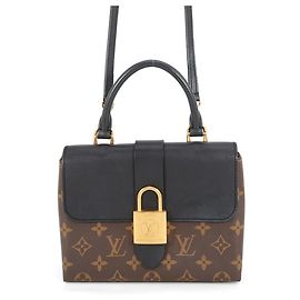 Louis Vuitton Monogram Rocky BB Handbag Black