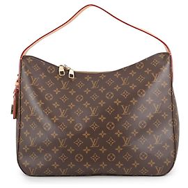 Sac à épaule Louis Vuitton Monogram Slouchy MM Rouge