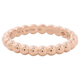Anello Van Cleef & Arpels Perlee Gold Pearl in oro rosa 18K Altro