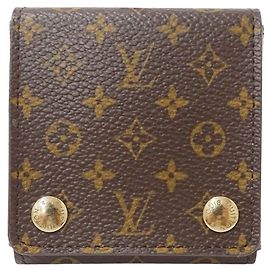 Bolsa para Joyas Monogram Louis Vuitton Castaño Monograma