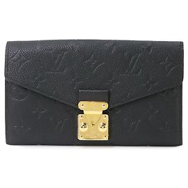 Portefeuille Long Louis Vuitton Monogram Empreinte Noir