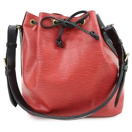 Louis Vuitton Bicolor Petit Noe Epi Leather Rot