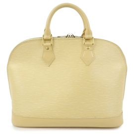 Louis Vuitton Alma Epi Leather PM Gelb