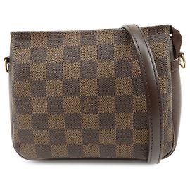 Louis Vuitton Trousse Make Up Damier Marrone