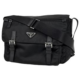 Borsa a tracolla Prada PRADA in nylon nero Nero