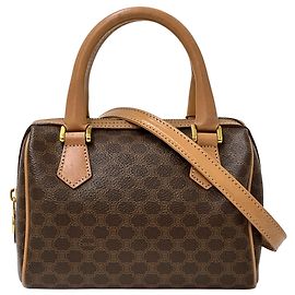 Céline Borsa Celine da donna Marrone Bianco