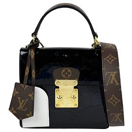 Sac à main Louis Vuitton Monogram Vernis Noir Monogramme