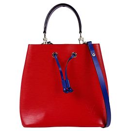 Borsa a mano e a tracolla Louis Vuitton Epi NeoNoe Rosso