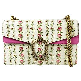 Sac à épaule Gucci Dionysus Rose Blanc cassé