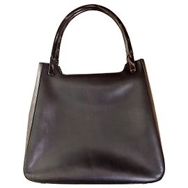 Bolsa Prada em couro preto Preto
