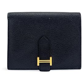 Hermès Hermes Bearn Epsom Mini Black