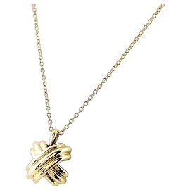 Autre Marque Collana con pendente in oro giallo Tiffany & Co. D'oro