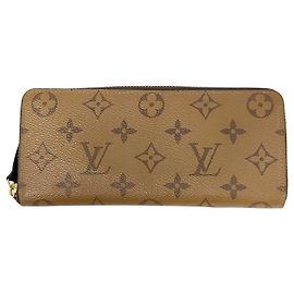 Louis Vuitton Clemence Reverse Monogram Canvas Brown