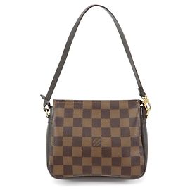 Louis Vuitton Trousse Make Up Damier Marrone