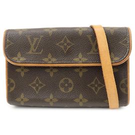 Louis Vuitton Florentine Waist Monogram Canvas Medium Marrone