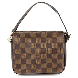 Louis Vuitton Trousse Make Up Damier Marrom