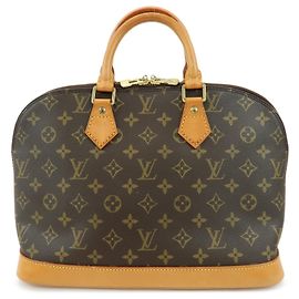 Louis Vuitton Alma Monogram Canvas PM Brown