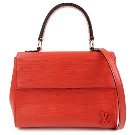 Louis Vuitton Cluny Top Handle Epi Leather BB Rosso